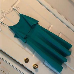 Lightly worn green Ann Taylor dress